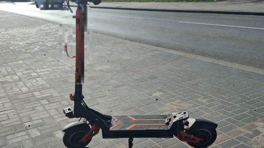 Popił, wskoczył na hulajnogę i zapłacił 2500 zł