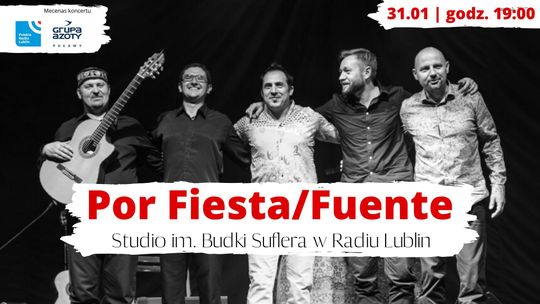 Por Fiesta/Fuente - koncert w Radiu Lublin