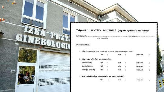 Poroniłaś albo urodziłaś martwe dziecko? Dostaniesz ankietę. "Czy chcesz porozmawiać z osobą duchowną?"