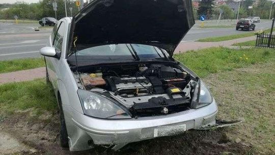 Pościg za fordem w Lublinie. 25-latek uciekał przed policją