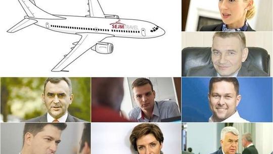 Posłowie wysokich lotów. Rekordzista z woj. lubelskiego latał 110 razy