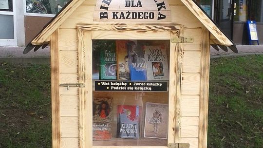 Postawili domki dla książek w mieście. "Pomysł spodobał się mieszkańcom"