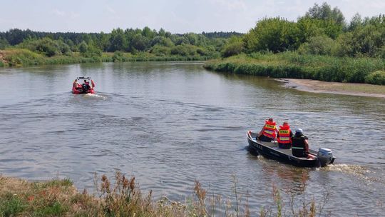 Poszukiwania na Wieprzu. Na brzegu były rzeczy 20-letniego studenta