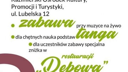 Potańcówka w Kazimierzu Dolnym