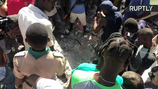 Potężne trzęsienie ziemi na Haiti. Wielu zabitych i rannych