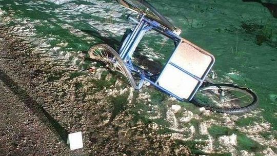 Potrącił mężczyznę na wózku inwalidzkim i uciekł. W chwili zatrzymania był pijany