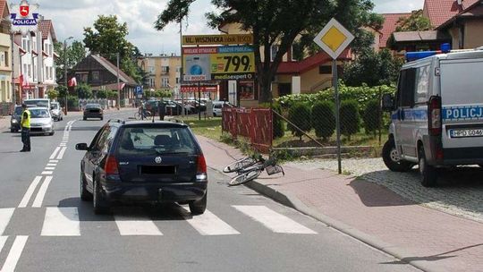 Potrącił pieszą na przejściu. Kobieta trafiła do szpitala