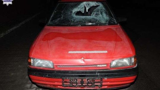 Potrącił rowerzystkę. Kobieta w szpitalu 