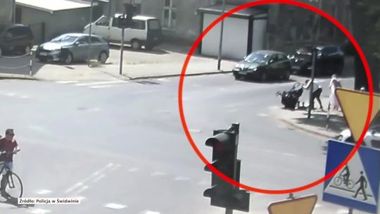 Potrącił wózek z bliźniakami. "Zapytał, czy wszystko w porządku i odjechał"