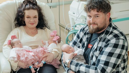 Potrójna radość. W lubelskim szpitalu urodziły się trojaczki