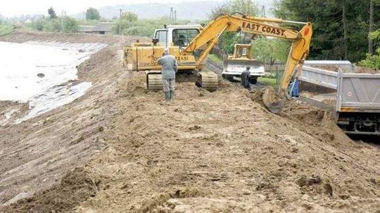 Potrzeba 20 mln zł na budowę wałów. Jest pozwolenie, ale nie ma pieniędzy