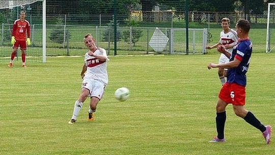 Powiślak Końskowola – Kryształ Werbkowice 4:1. Kiepski dzień bramkarza