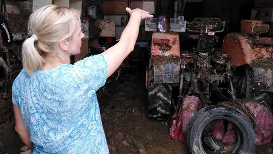 Powódź w gm. Modliborzyce. Woda przyszła błyskawicznie, a dom stał się pułapką