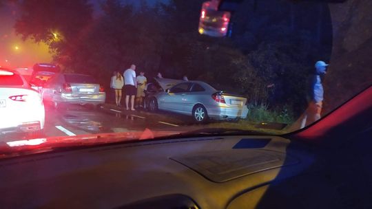 Powrót znad jeziora. Zderzenie czterech samochodów na trasie Ludwin – Lublin