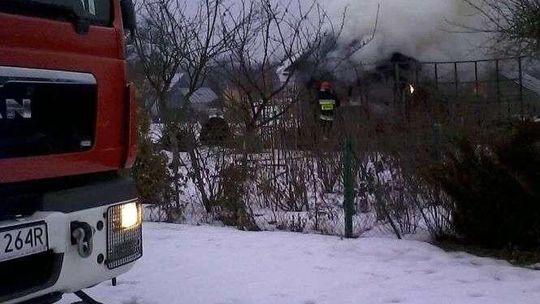 Pożar altanek na terenie ROD „Maki” w Lublinie. To było podpalenie?
