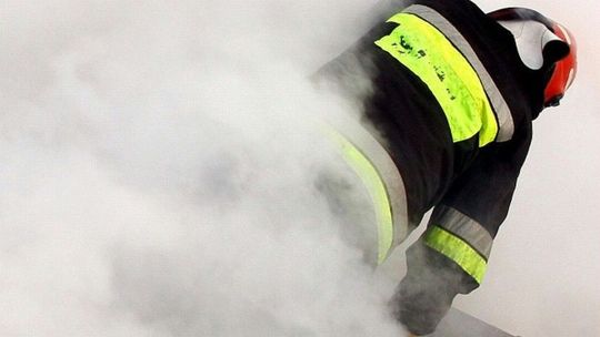 Pożar domu przy ul. Sławinkowskiej. Trwa akcja gaśnicza