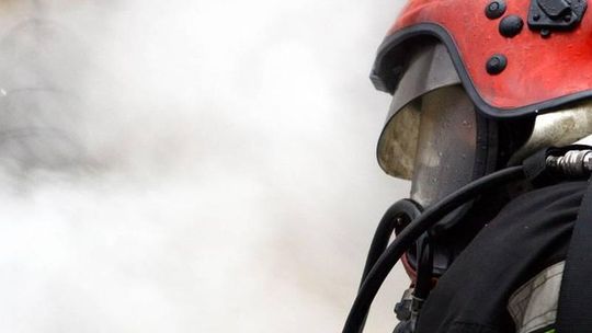 Pożar domu przy ulicy Senatorskiej w Kazimierzu Dolnym