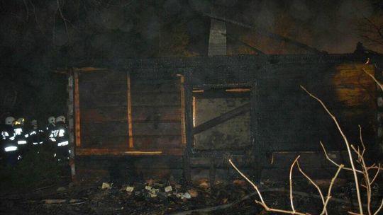 Pożar domu. Strażacy znaleźli w środku zwęglone ciało mężczyzny