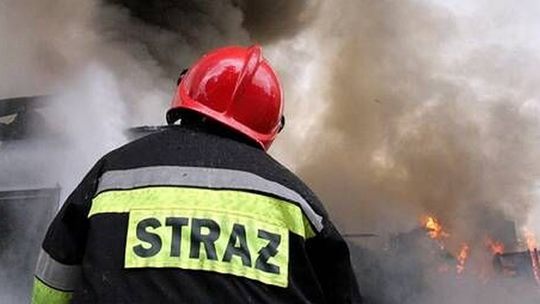 Pożar domu w Bojanówce. Rodzina uciekła przed ogniem