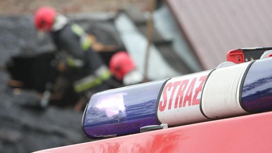 Pożar domu w Dąbrowie Krynickiej. Nie żyje 66-latek