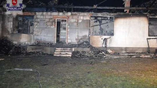 Pożar domu w gm. Turobin. Nie żyje 60-latka