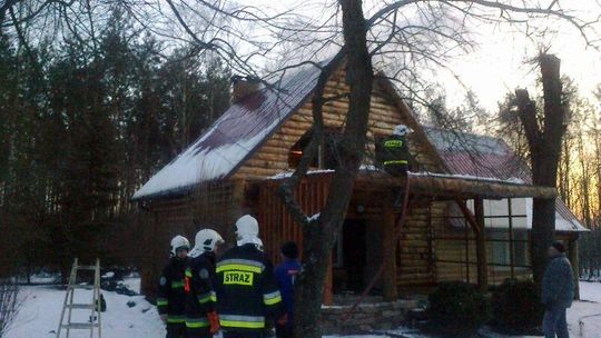 Pożar domu w Okunince. Z dymem poszło około 30 tys. zł