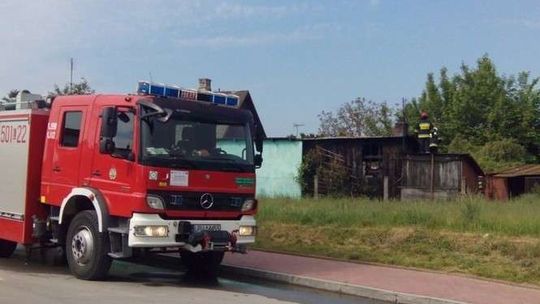 Pożar domu w Puławach. Pan Jerzy stracił wszystko co miał
