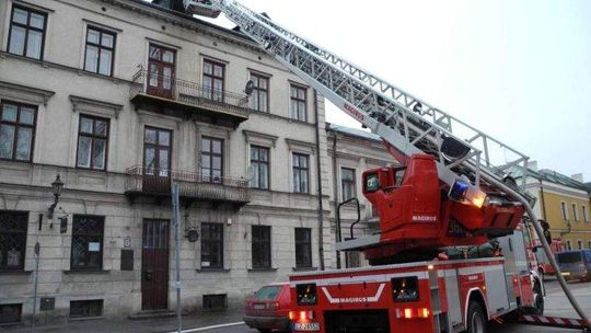 Pożar kamienicy w Zamościu: Dwie osoby zginęły