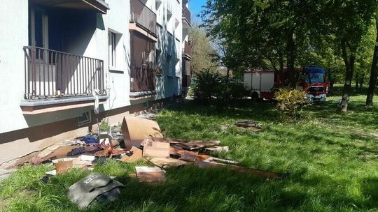 Pożar na Króla Rogera w Lublinie to było podpalenie?