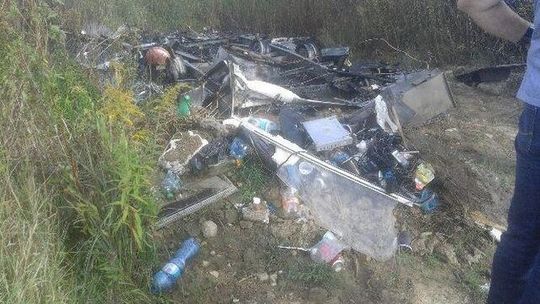 Pożar na polu w Lublinie. Świadkowie słyszeli potężny wybuch