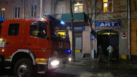 Pożar przy ul. 1 Maja, jedna osoba nie żyje