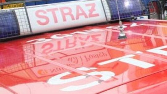 Pożar przy ul. Lubartowskiej. Kilka zastępów walczyło z ogniem