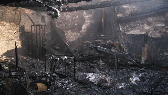 Pożar w Krężnicy Okrągłej. Spłonęła gminna siłownia (zdjęcia)