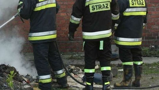 Pożar w Lisznej. Zginął 62-letni mężczyzna