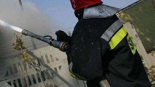Pożar w Lublinie. Płonął dom przy ul. Modrzewiowej