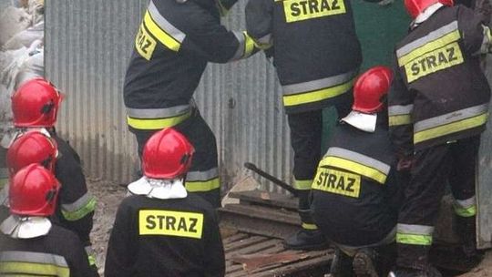 Pożar w Niedrzwicy Dużej, zginął mężczyzna