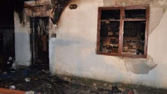 Pożar w Sławatyczach. Zginął 50-latek. Jego syn jest w ciężkim stanie