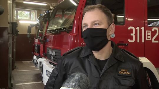 Pożar w szpitalu w Łodzi. Pacjent podłączony do tlenu zapalił papierosa