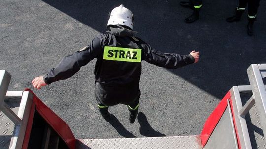 Pożar w szpitalu w Puławach: Ogień wybuchł na remontowanym oddziale