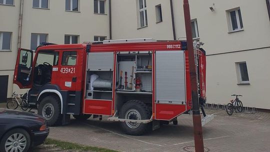 Pożar w wiejskiej szkole. Ewakuowano setkę ludzi