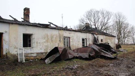 Pożar w zabytkowym pałacu w Werbkowicach. 150 tys. zł strat. Podpalenie?