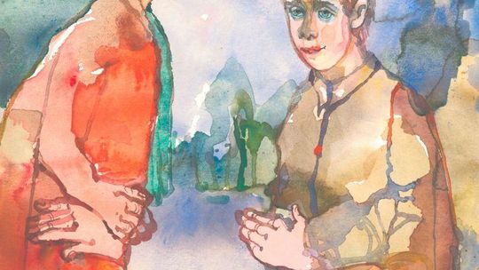 Prace Franciszka Maśluszczaka w „Wirydarzu”