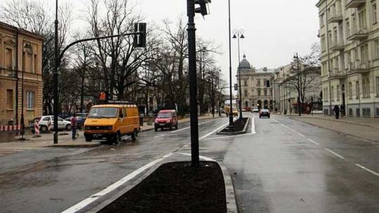 Prace na ul. 3 Maja w Lublinie przełożone przez pogodę