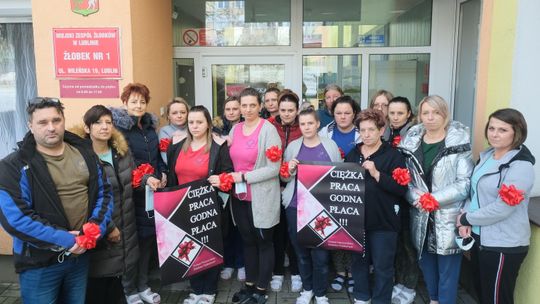 Pracownicy żłobków w Lublinie mówią „dość”. Nie chcą pracować za takie pieniądze