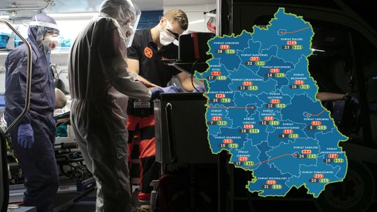 Prawie 4 tysiące zakażonych w tej chwili w samym Lublinie. Nowe ogniska epidemii w więzieniu i starostwie