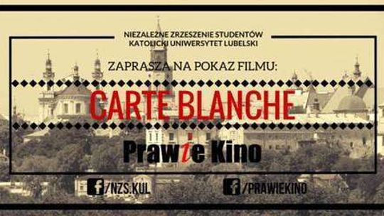 Prawie Kino: pokaz filmu "Carte Blanche"