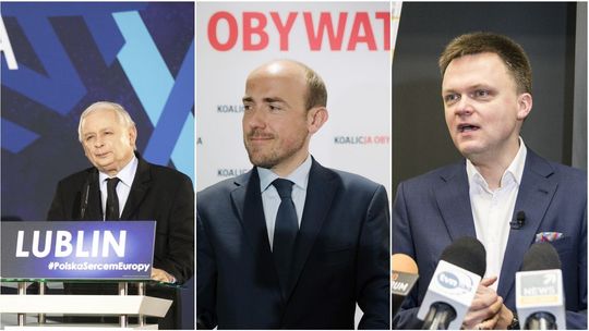 Prawo i Sprawiedliwość oraz Koalicja Obywatelska tracą poparcie. Zyskuje Polska 2050