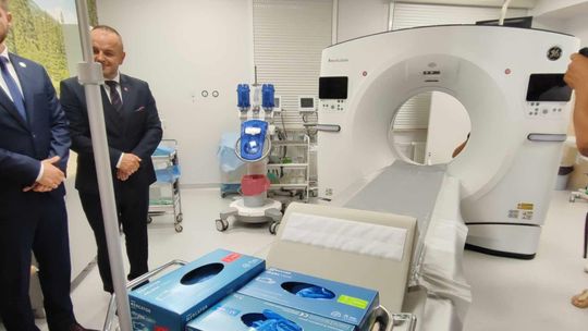 Precyzyjny  tomograf zbada bez kolejek