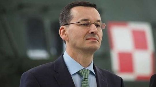 Premier Morawiecki na przysiędze "terytorialsów" we Włodawie
