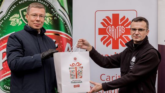 Prezenty od Perły dla lubelskiego Caritasu